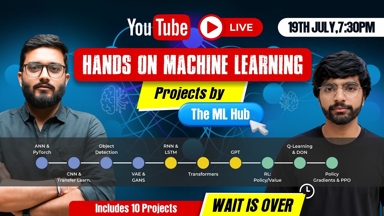 Machine Learning Projects by The ML Hub